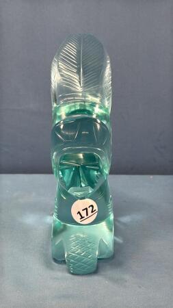 POLISHED ART GLASS INKA FIGURE