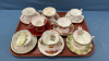 8 Cups & Saucers Lot -See Notes