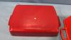 (2) CAST IRON ENAMELED PANS - 4