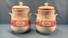(2) GERMAN 13IN COOKIE JARS - 2