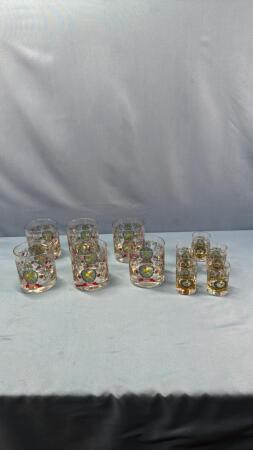 GERMAN GLASSWARE LOT