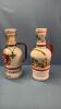 (2) 2 LITRE WIRE TOP CHINA BEER BOTTLES