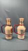 (2) 2 LITRE WIRE TOP CHINA BEER BOTTLES - 3