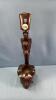 CARVED WOODEN STATUE - 2