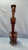 CARVED WOODEN STATUE - 4