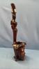 CARVED WOODEN STATUE - 5