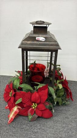 METAL CANDLE HOLDER FOR CHRISTMAS