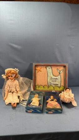 PORCELAIN DOLL LOT