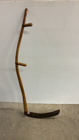 Wooden Handled Scythe