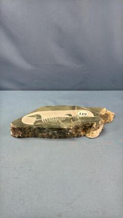 SOAPSTONE DRESSER STYLE BOX WITH LID