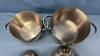 (2) IKEA STAINLESS POTS - 4