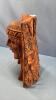 CARVED WOODEN INDIGENOUS BUST - 4