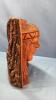 CARVED WOODEN INDIGENOUS BUST - 6
