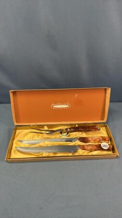 3PC STAINLESS CARVING SET