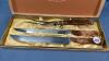 3PC STAINLESS CARVING SET - 2