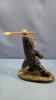 SOAPSTONE INUIT FIGURE - 3