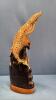 CARVED WOODEN EAGLE - 3