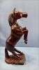 CARVED WOODEN HORSE - 3
