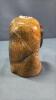 SOAPSTONE ESKIMO FIGURINE - 4