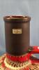 WEST GERMAN VASE WITH HANDLE - 3
