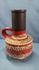 WEST GERMAN VASE WITH HANDLE - 5