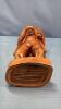 CARVED WOODEN COWBOY - 6
