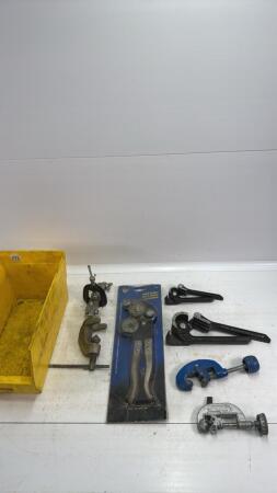 TUBE BENDER & PIPE CUTTER LOT