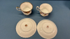 9 Tea Cups & Saucers Lot - 4