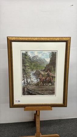 PETER SNYDER NUMBERED PRINT