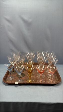 QUANTITY OF FANCY GLASSES