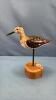 CARVED WOODEN SHORE BIRD