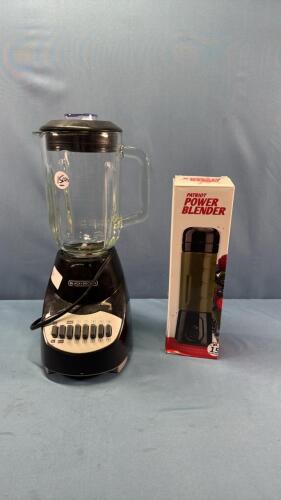 PATRIOT POWER BLENDER AND BLACK & DECKER BLENDER