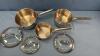 LAGOSTINA 3 PIECE COOKWARE SET - 3