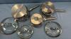 LAGOSTINA 3 PIECE COOKWARE SET - 4