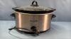 12IN OVAL CROCK POT SLOW COOKER - 2