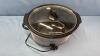 12IN OVAL CROCK POT SLOW COOKER - 3