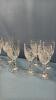 PINWHEEL WINE GLASS LOT - 5