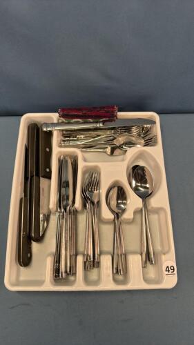 (2) PARTIAL SETS OF FLATWARE