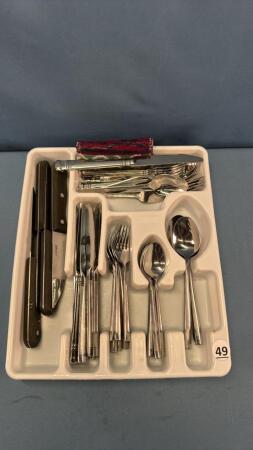 (2) PARTIAL SETS OF FLATWARE