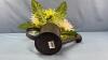 FLORAL ARRANGMENT IN METAL SPRINKLING CAN - 5