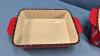 SET OF 3 MATCHING CASSEROLES - 3