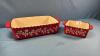 SET OF 3 MATCHING CASSEROLES - 5