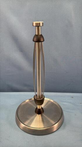 STAINLESS PAPER TOWEL HOLDER
