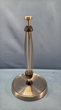 STAINLESS PAPER TOWEL HOLDER