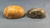 (3) DECORATIVE SOAPSTONE ORNAMENTS - 6