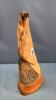 CARVED WOODEN EAGLE - 2