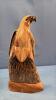 CARVED WOODEN EAGLE - 3