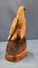 CARVED WOODEN EAGLE - 4