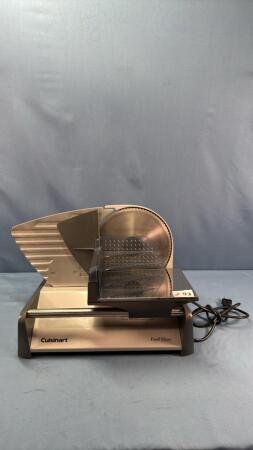 CUISINART ELECTRIC MEAT SLICER