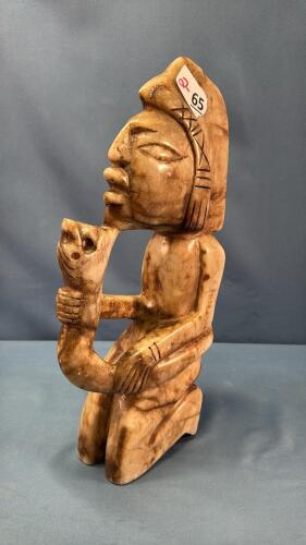 SOAPSTONE AZTEC FIGURE